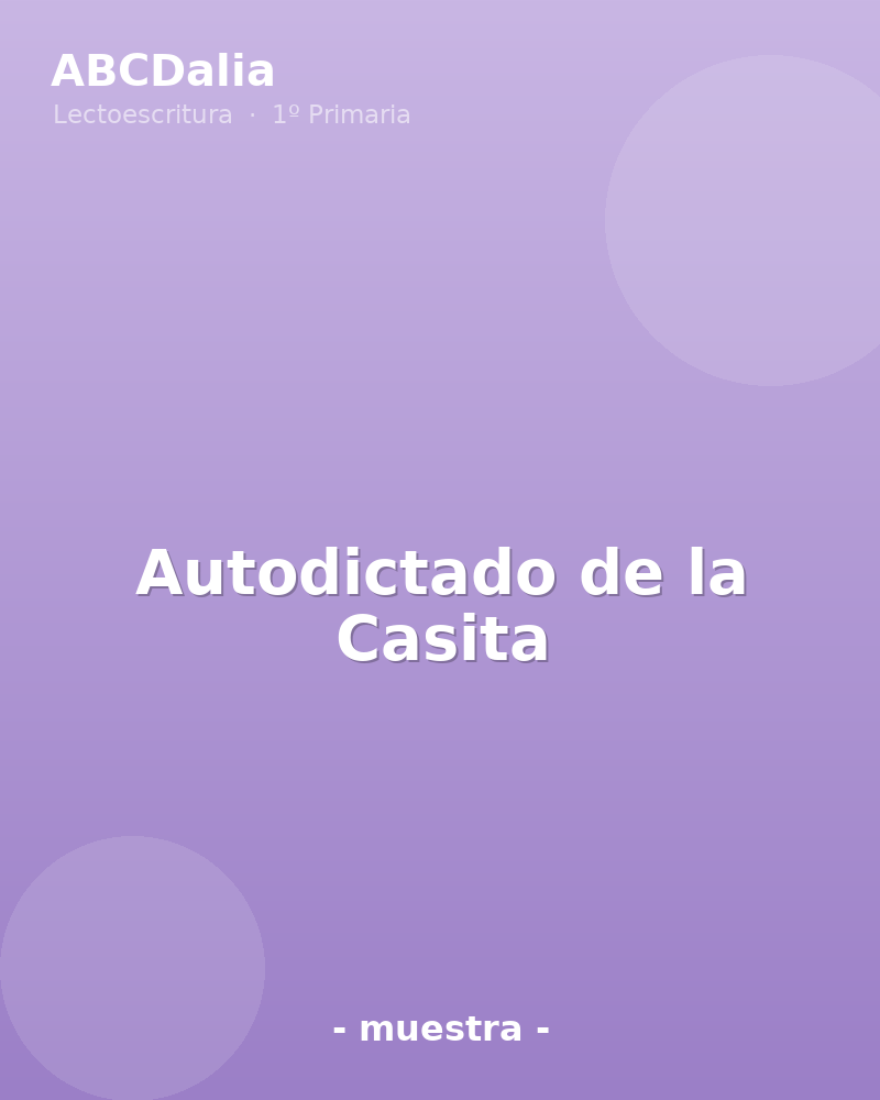Autodictado de la Casita