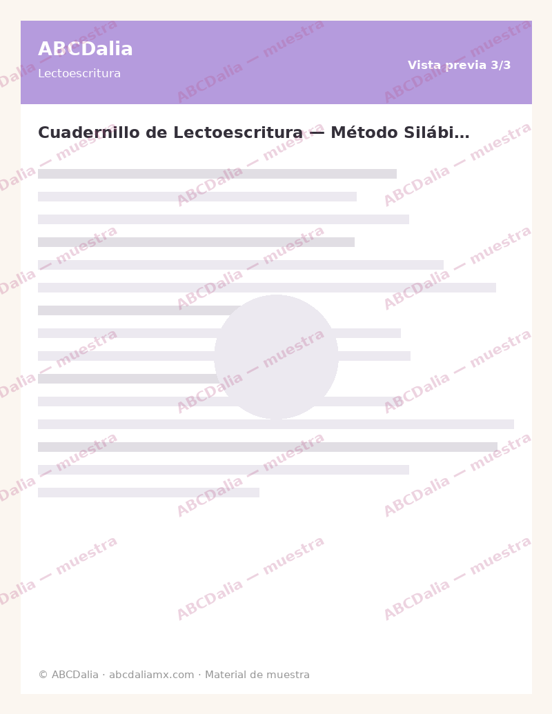 Cuadernillo de Lectoescritura — Método Silábico - Image 4
