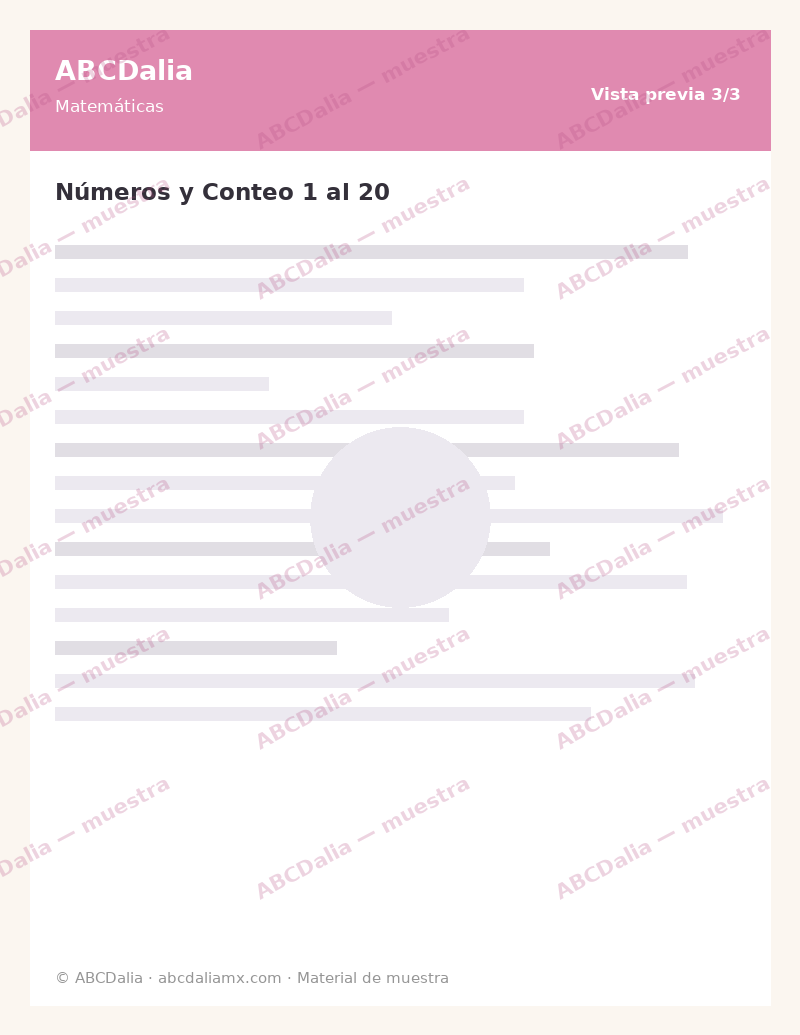 Números y Conteo 1 al 20 - Image 4